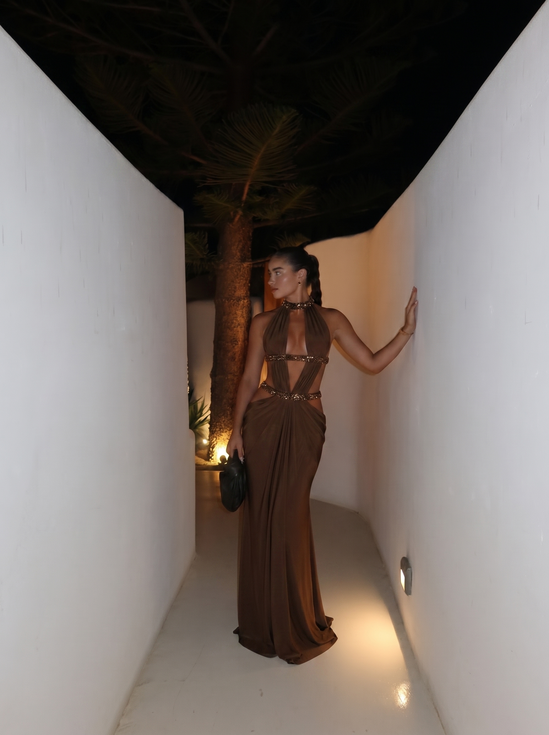 Robe longue Celia