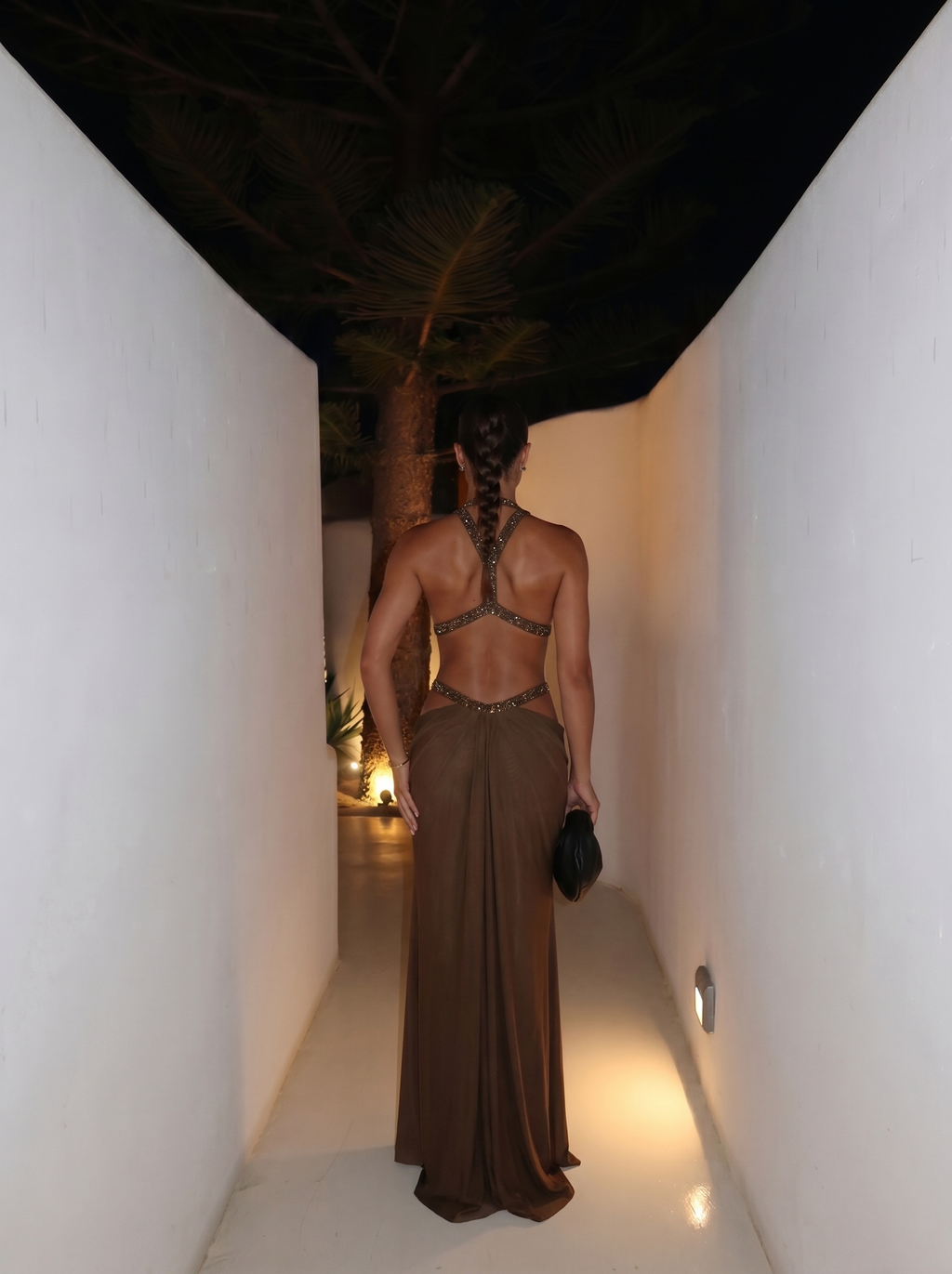 Robe longue Celia