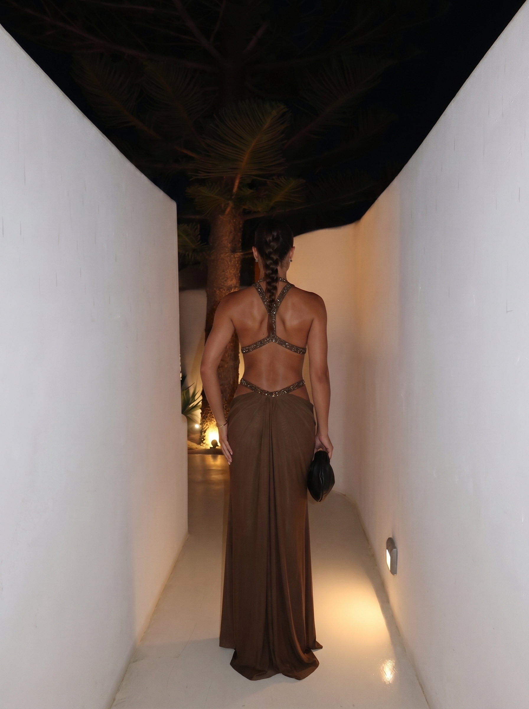 Robe longue Celia