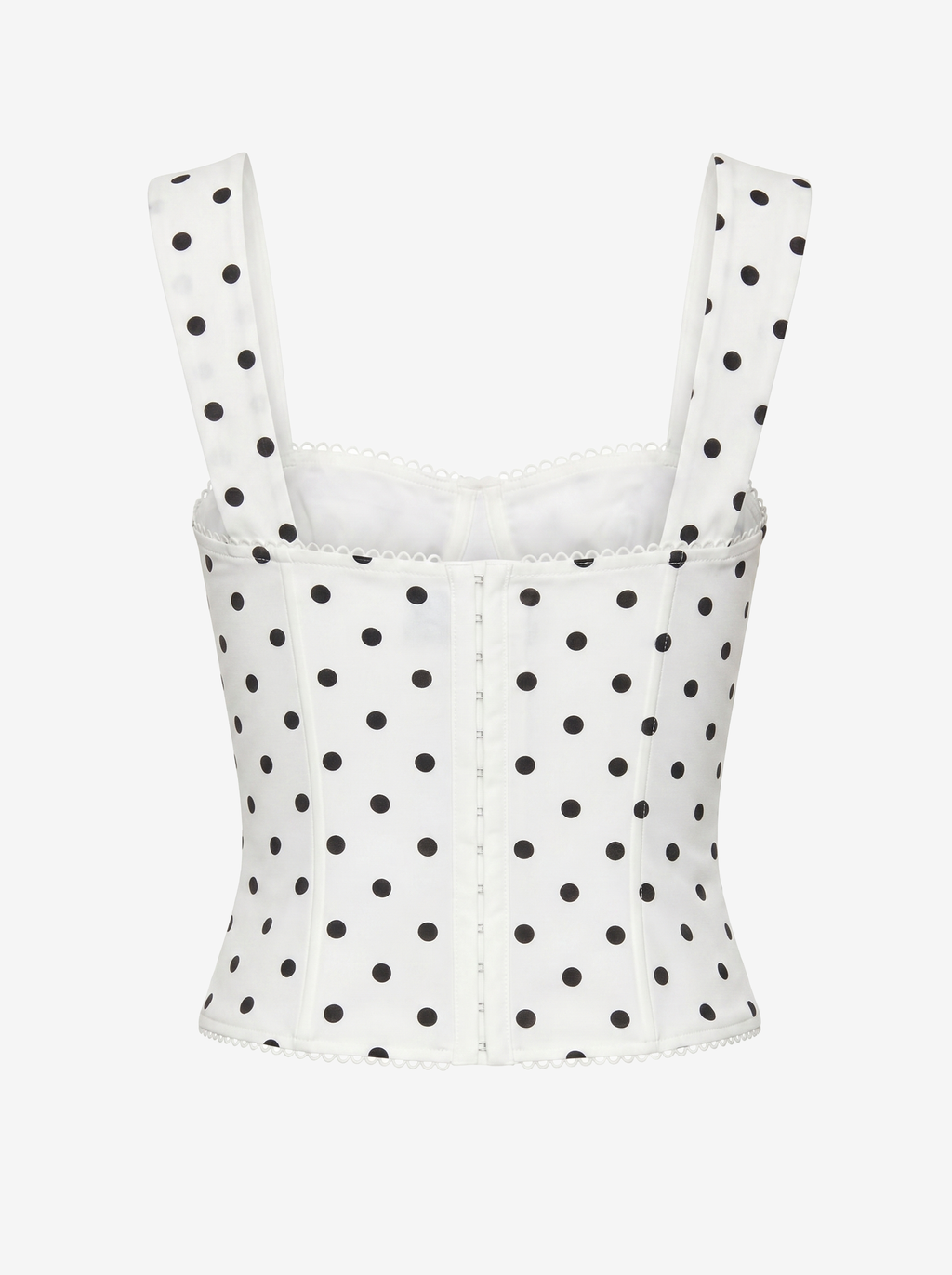 Corset à pois